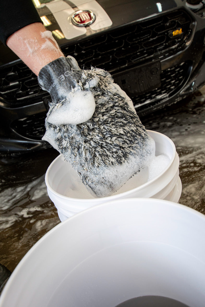 Wash mitt for body