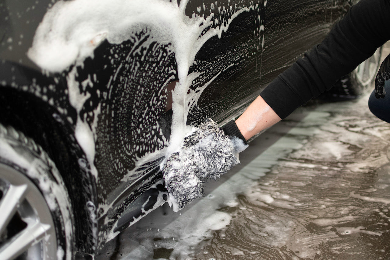 Wash mitt for body