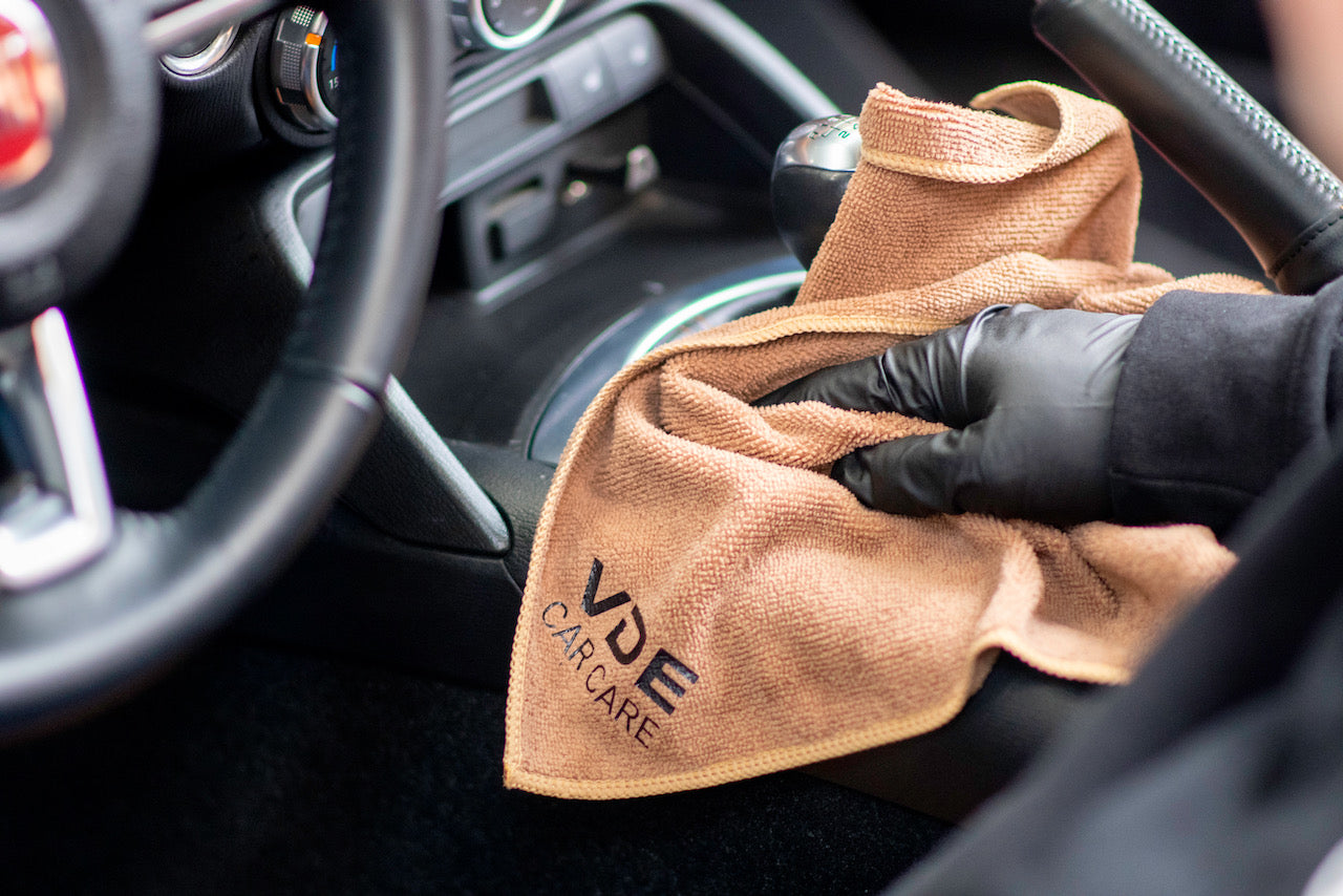 Leather cleaner MF towel