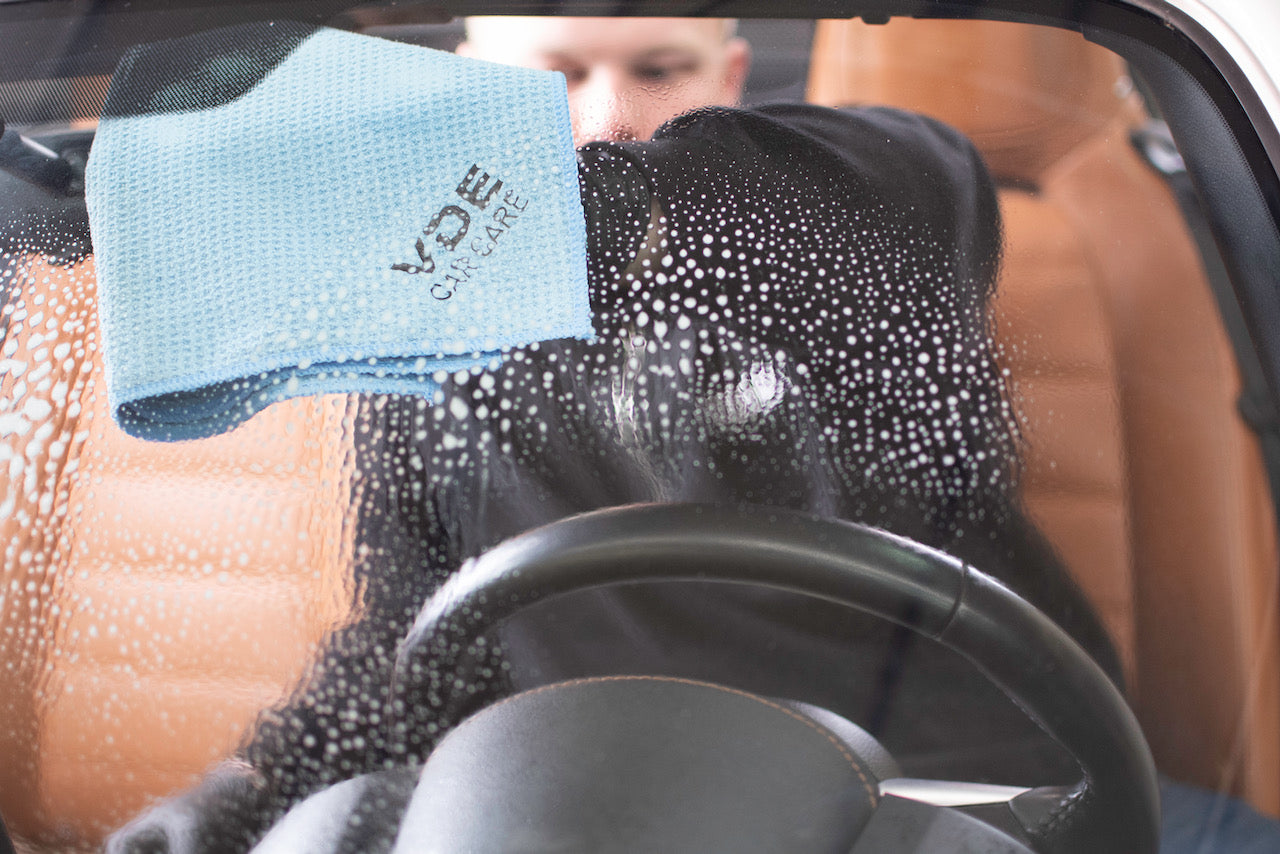 Glass cleaner MF towel